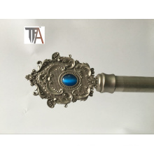 Silver Color Curtain Rod Iron Curtain Pipe (TF 1908X)